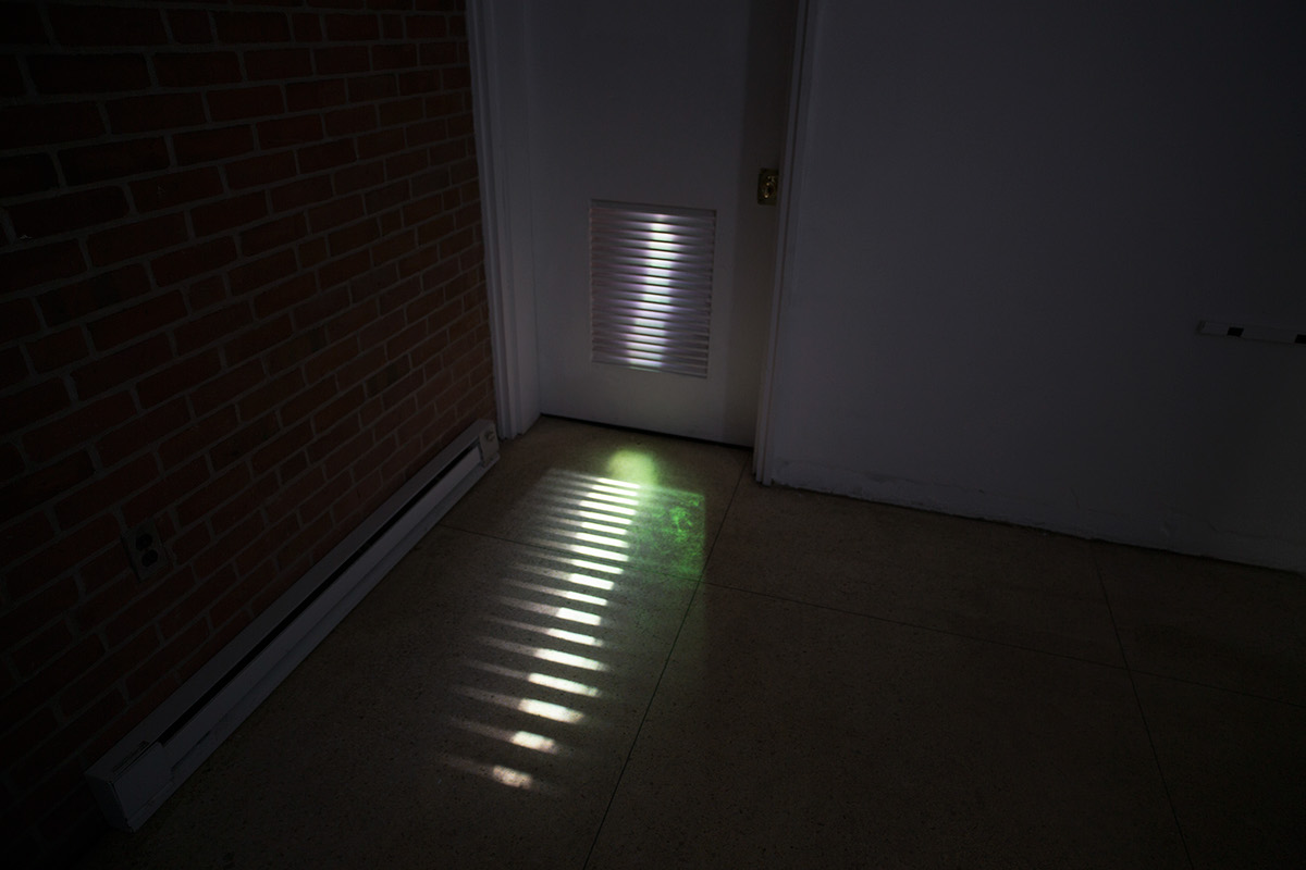 installation video Site-specific light phenomenon perception image dream apparitions meditation