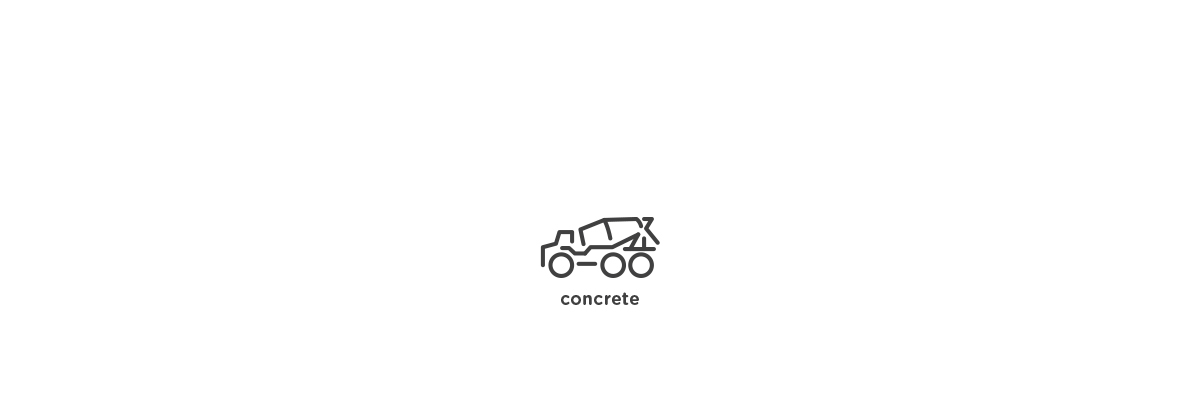 Adobe Portfolio Icon Mining Truck industrial cement farming line icon