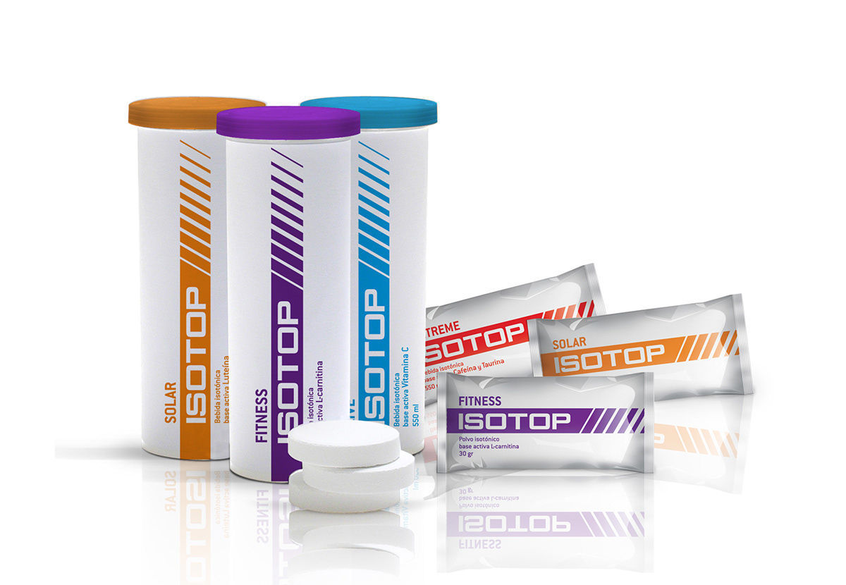 drink  isotonic  pack  Packaging student isotop Awards graphic  logo isotonic Pack logo