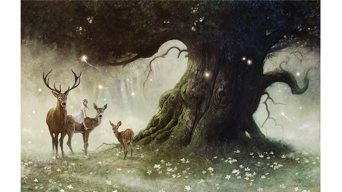 faery tale Celtic baby Santa Claus goblin book creature willow