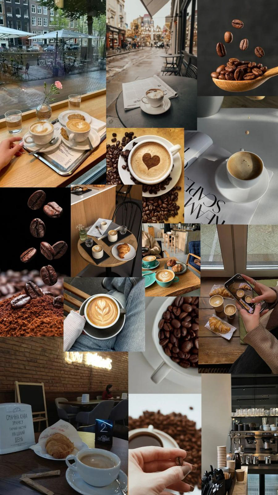 moodboard Coffee cafe logo branding  Brand Design coffeeshop photoshop ILLUSTRATION 
