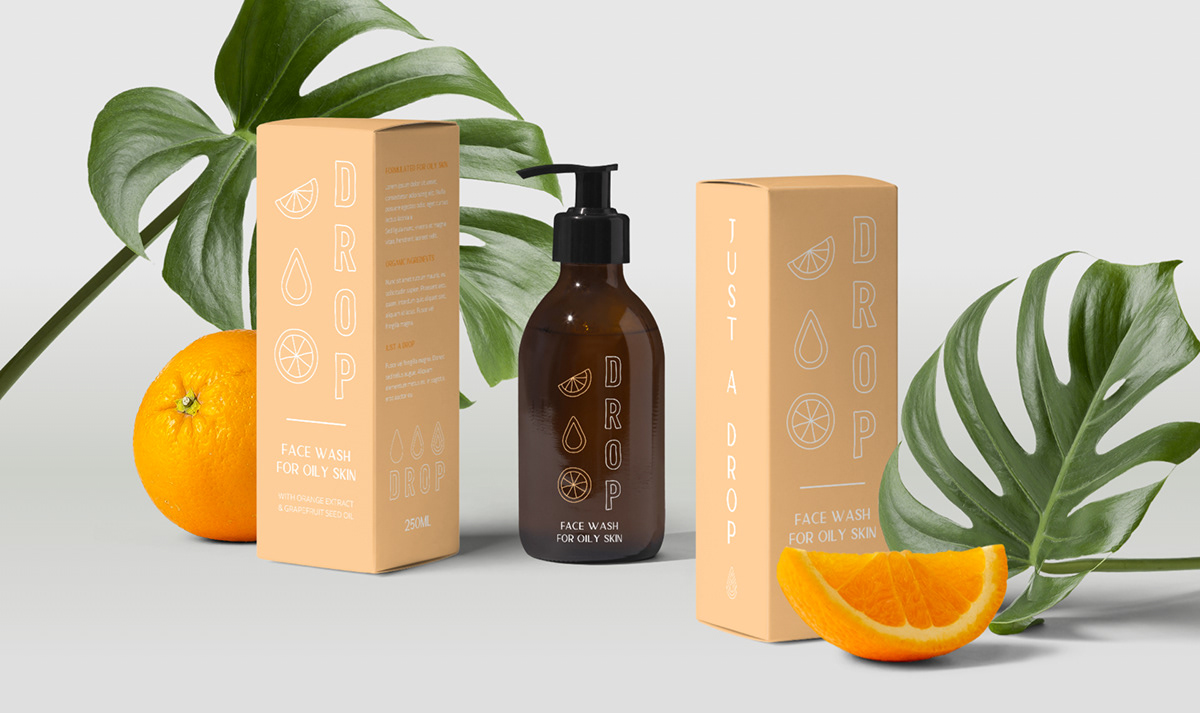 apothecary branding  cosmetics extracts Fruit natural organic Packaging plants skincare
