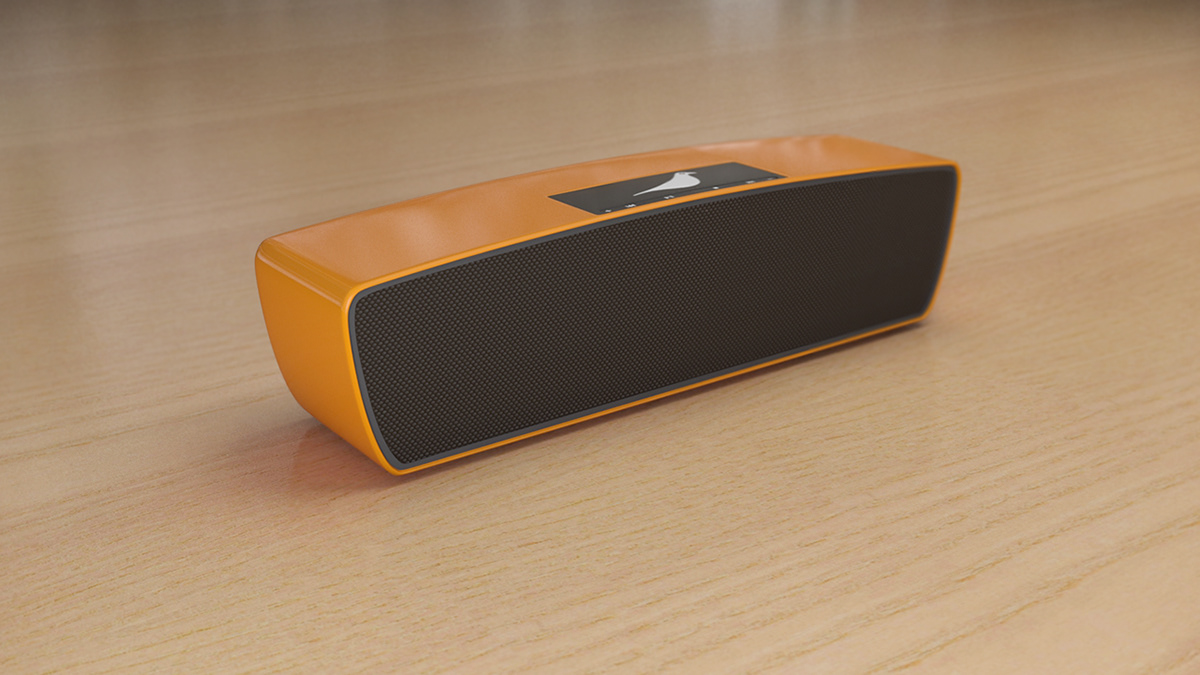 bluetooth speaker product Render music Digital Art  rendering visualization 3D CGI