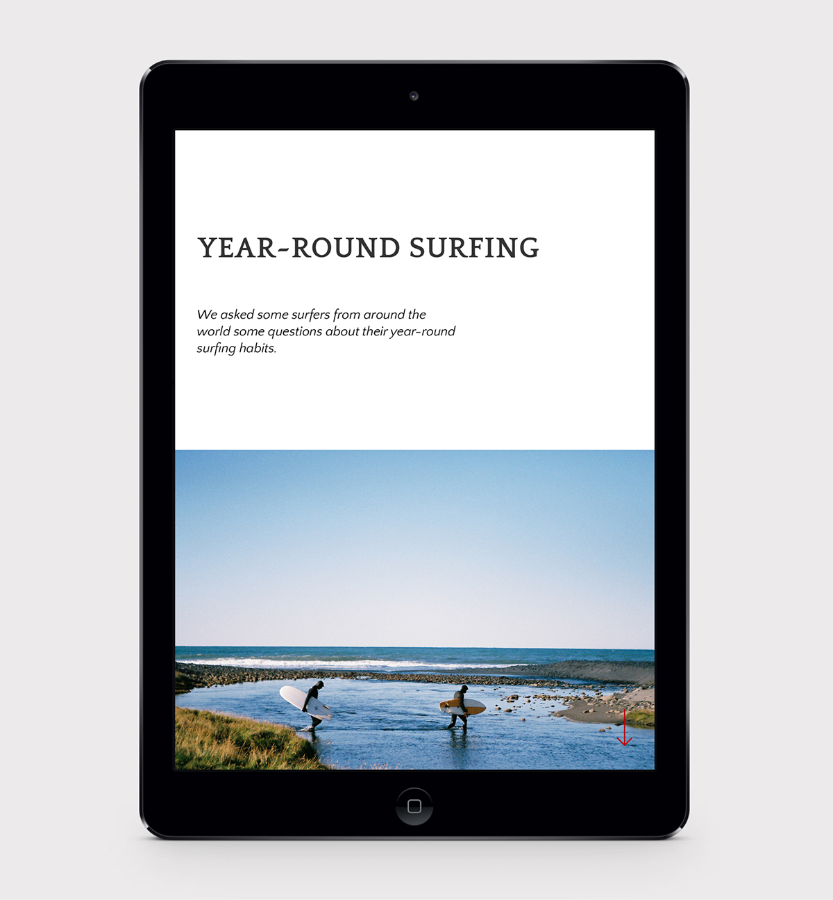 magazine iPad publication