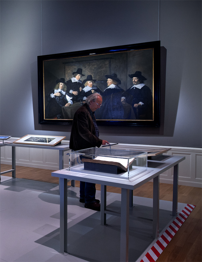 Frans Hals Museum werk in uitvoering frans hals Ann de Meester Marcel van der Krista ariens