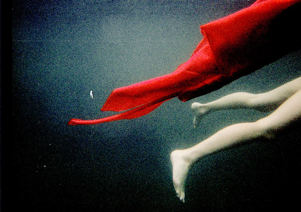 red under water Bondi nude summer dreams Flying