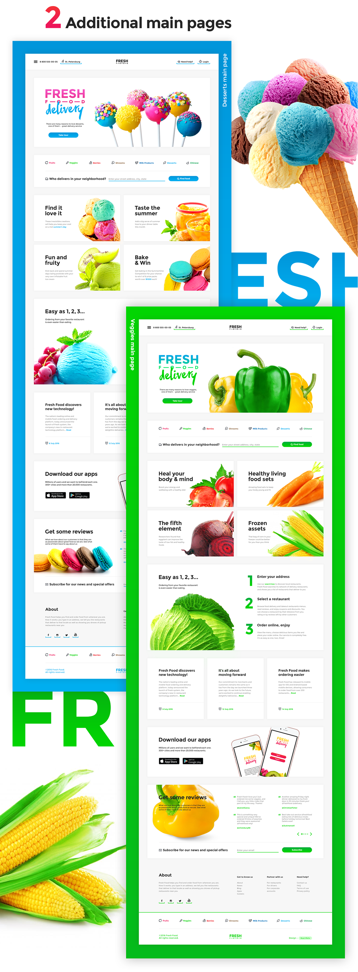 fresh food delivery fresh food delivery website concept on wacom gallery fresh food delivery fresh food delivery website concept on wacom gallery