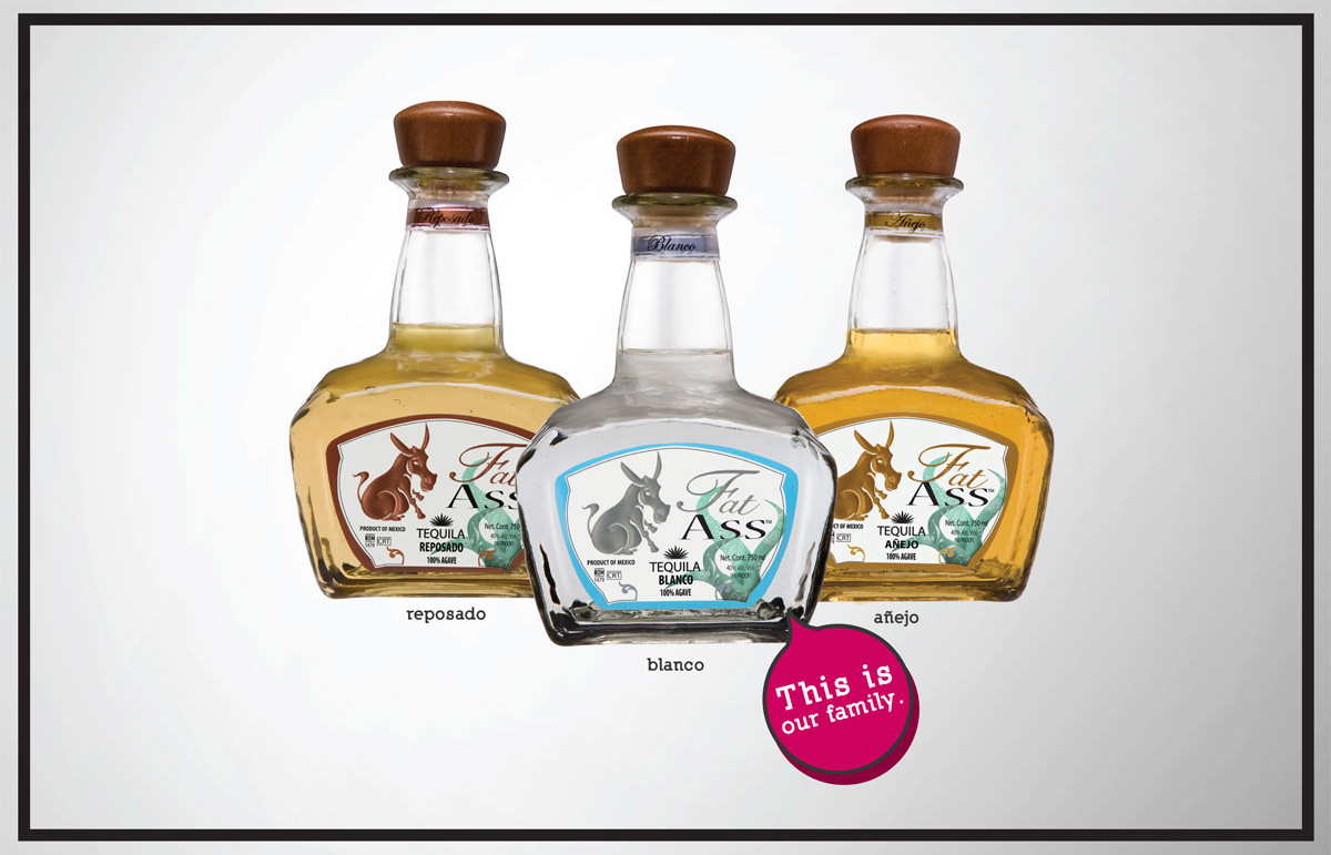 Fat Ass Tequila mexico Victor Lopez Campuzano brochure presentation presentación diseño agave batra alcohol.beverages