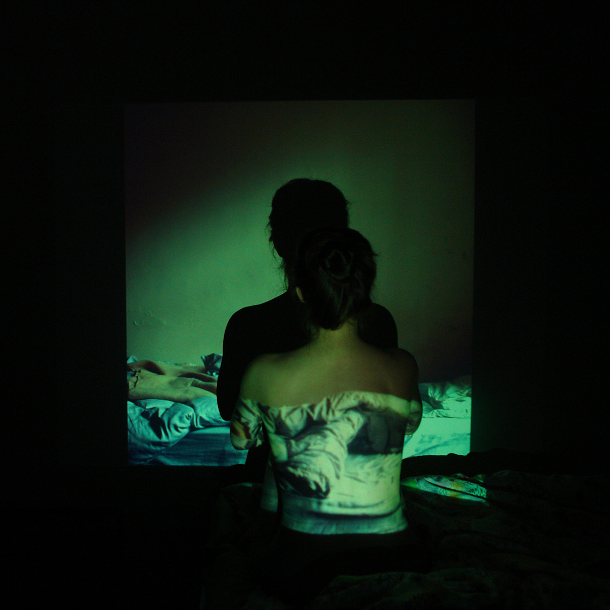 Photography  christina dumont self-portrait projections