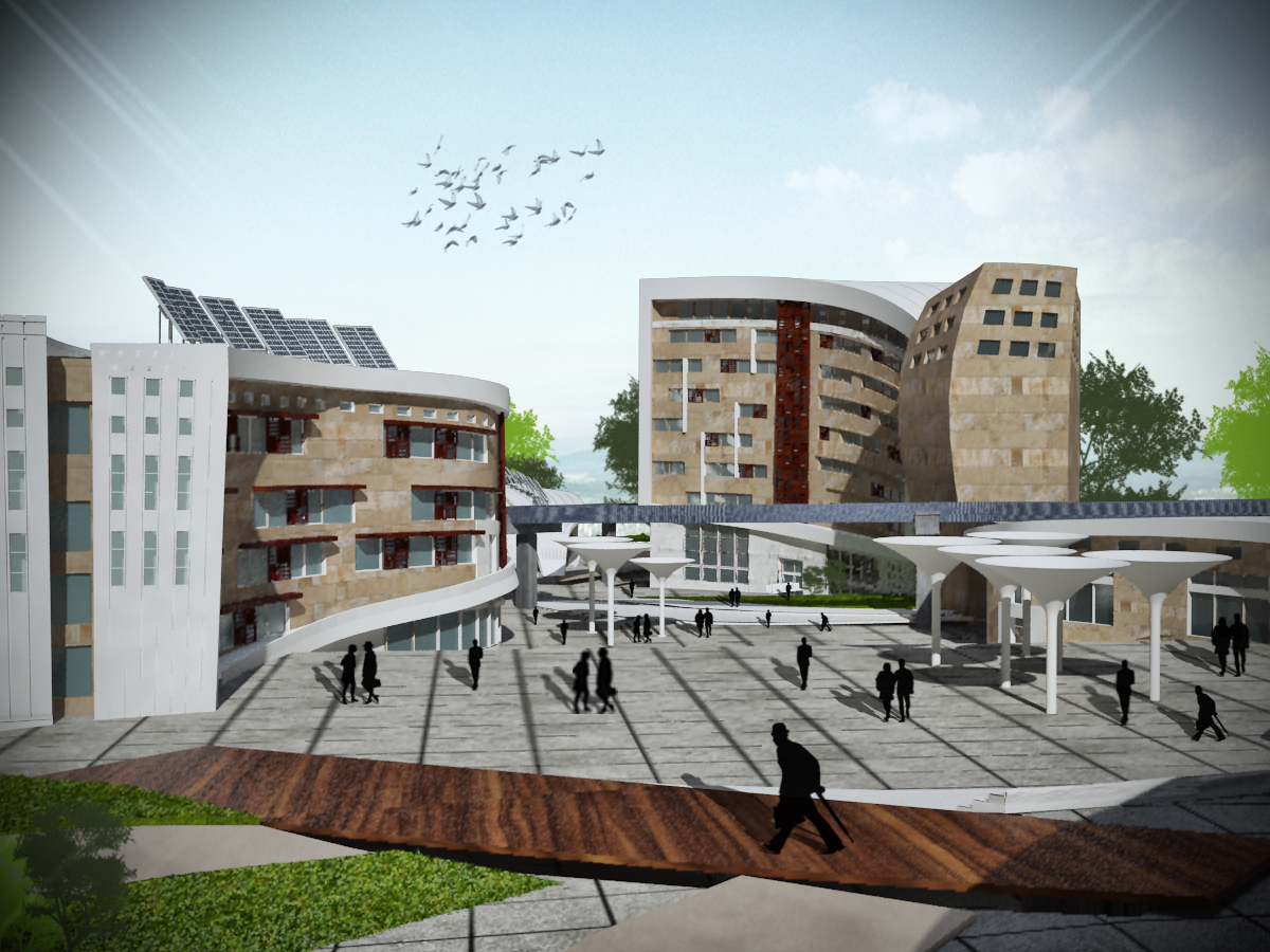 architecture campus Urban Landscape graduation project postgraduate Mining