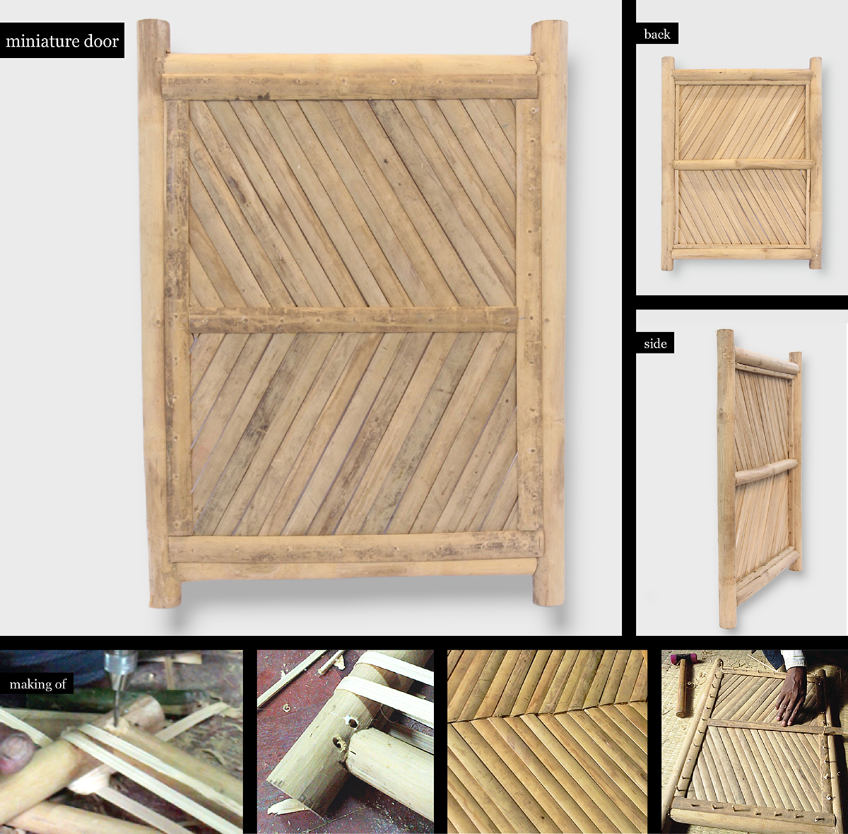 furniture design  bamboo craft