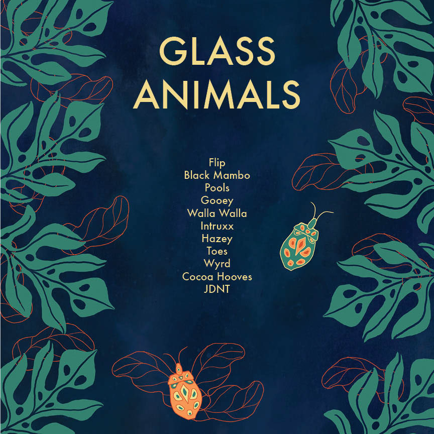 Glass Animals: Zaba on Behance