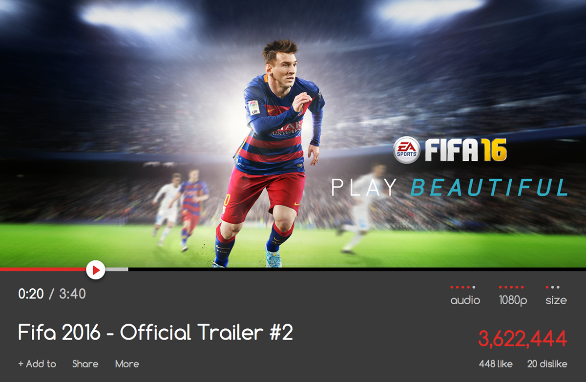 youtube resdesign concept player fifa16