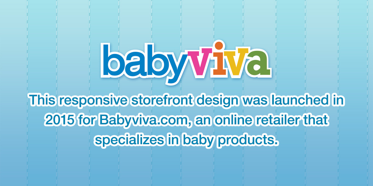 sketch e-commerce baby products portfolio Responsive interactive design