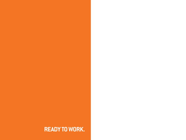 brand guidelines Corporate Identity icons orange