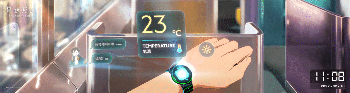 aniamation anime 2D Animation Cel Animation CVision Hong Kong sogo real-time weather