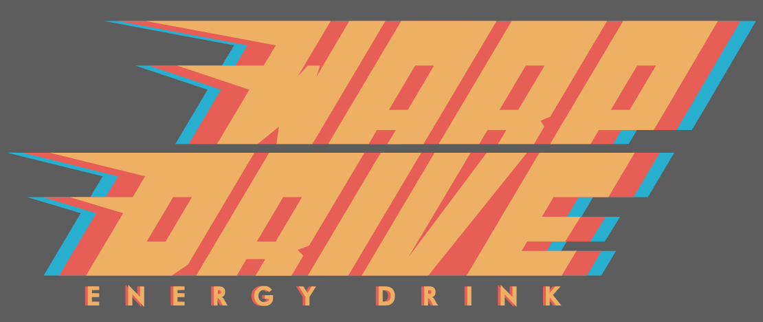 geek nerd sci-fi energy drink Logo Design