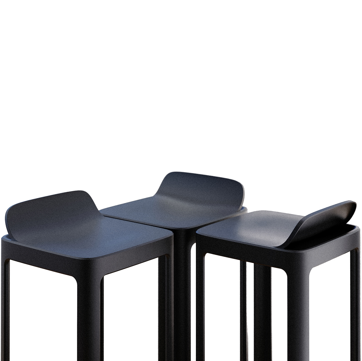 Form furniture industrial design  metal product design  stool Adobe Portfolio
