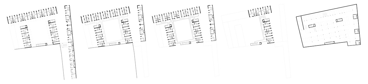 Masterplan Social housing Dormitory milan Row housing public space Students