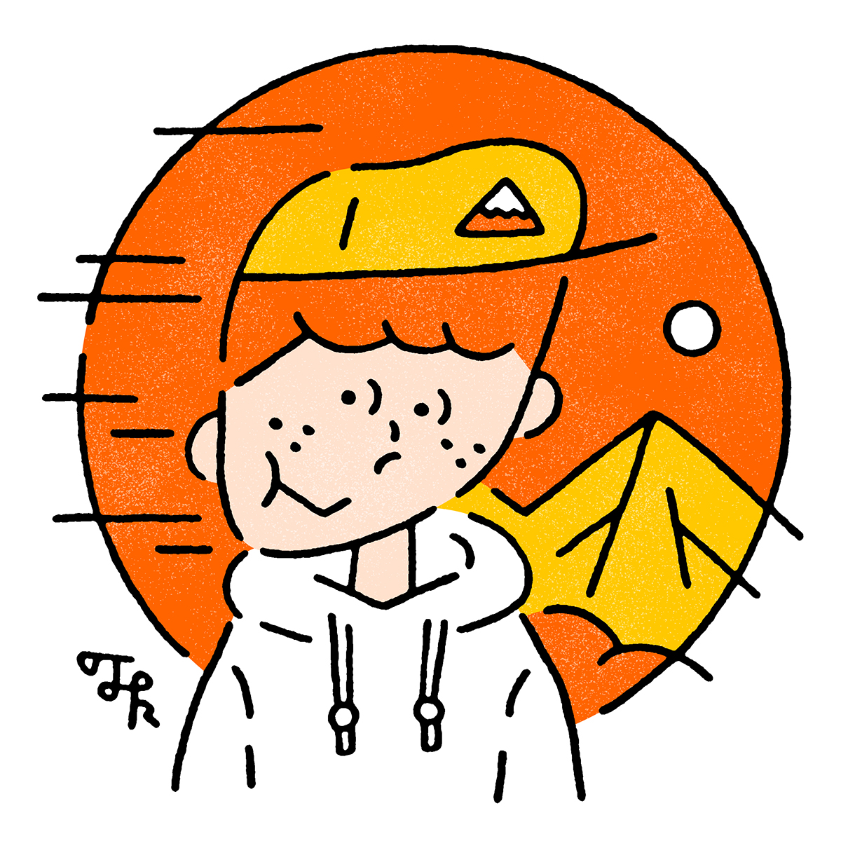 ILLUSTRATION  Drawing  cartoon comic Character boy autumn japan japanese Original