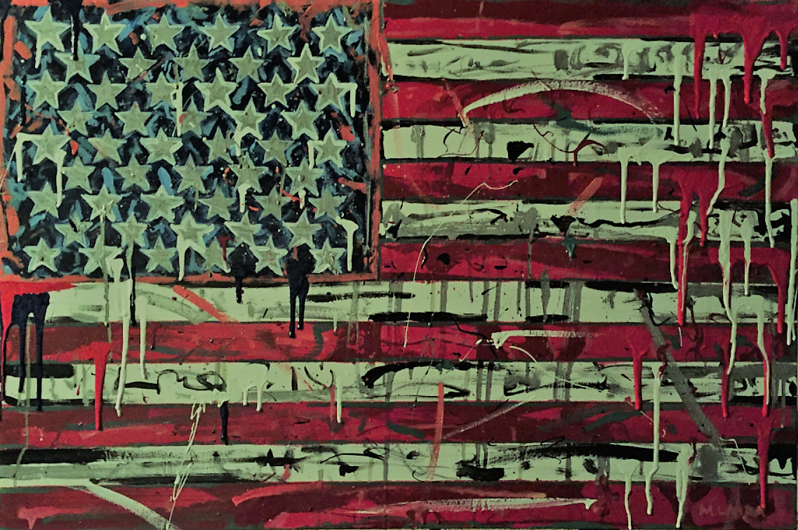 American Art Flag art patriotic art