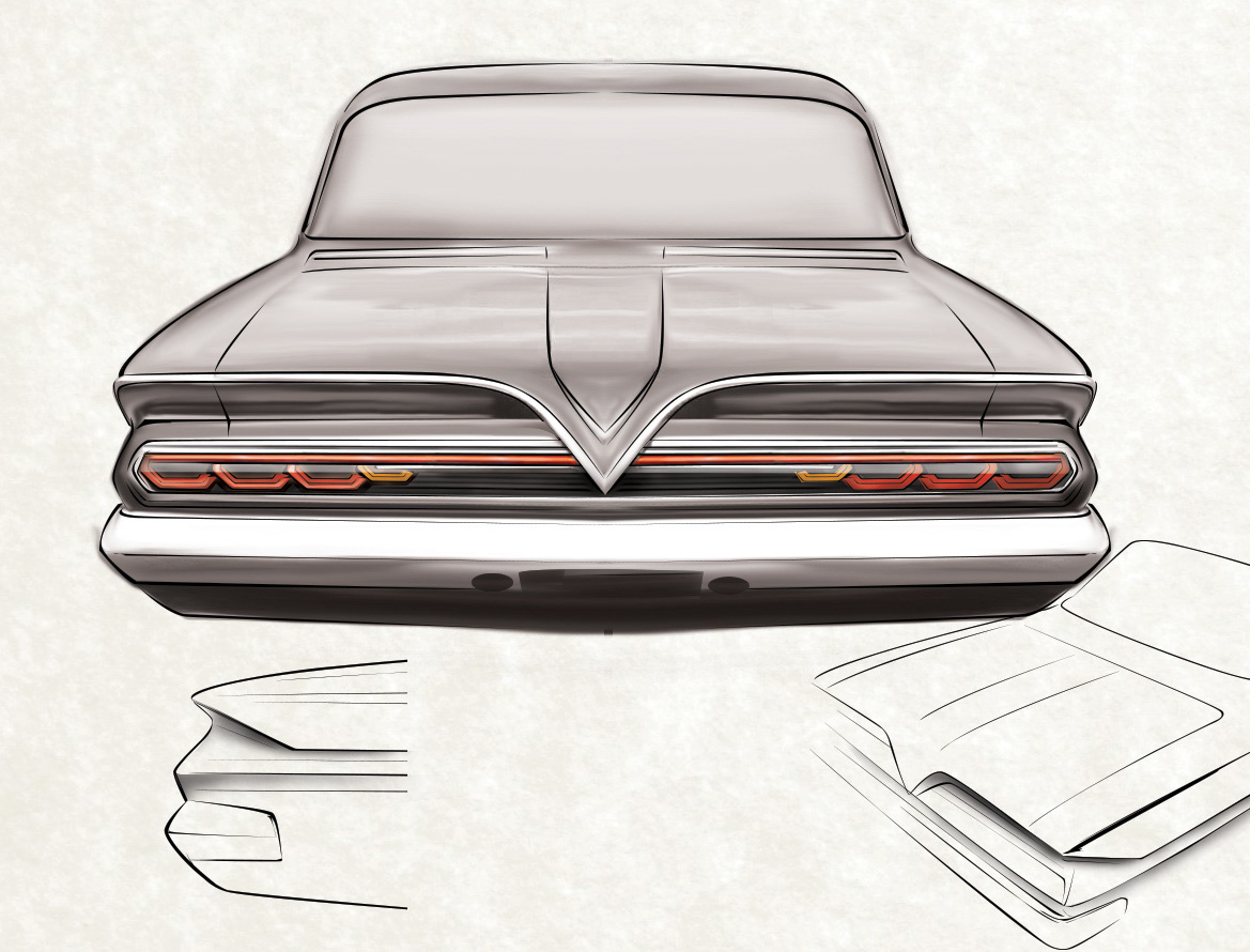 Custom Car rendering car design automotive   conceptual sketches custom car design customized Transportation Design Creative Direction  Transport