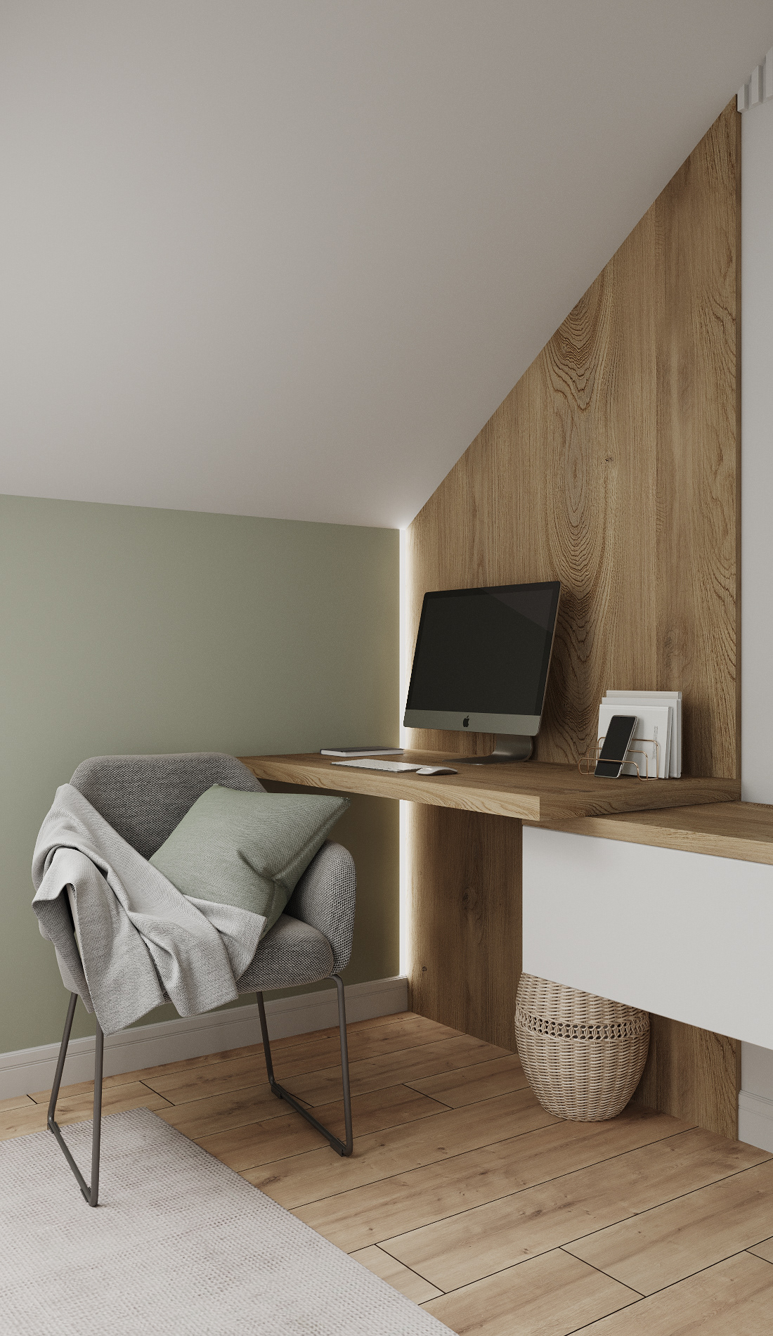 3D 3dsmax architecture bedroom corona Interior interior design  Render Renders visualization