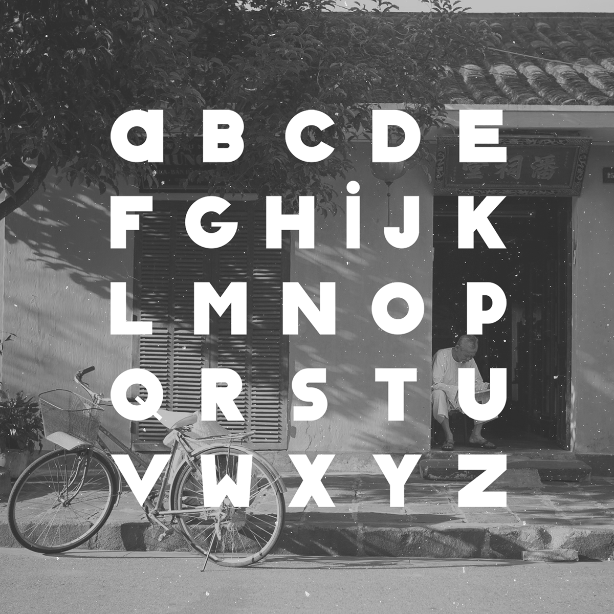 Lost Type vietnam saigon Typeface font free zaw sans serif Retro luuchu