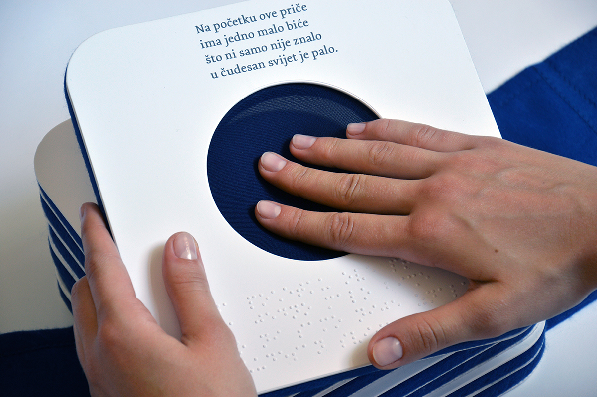 tactile Picture book blind visually impaired children kids Inclusive