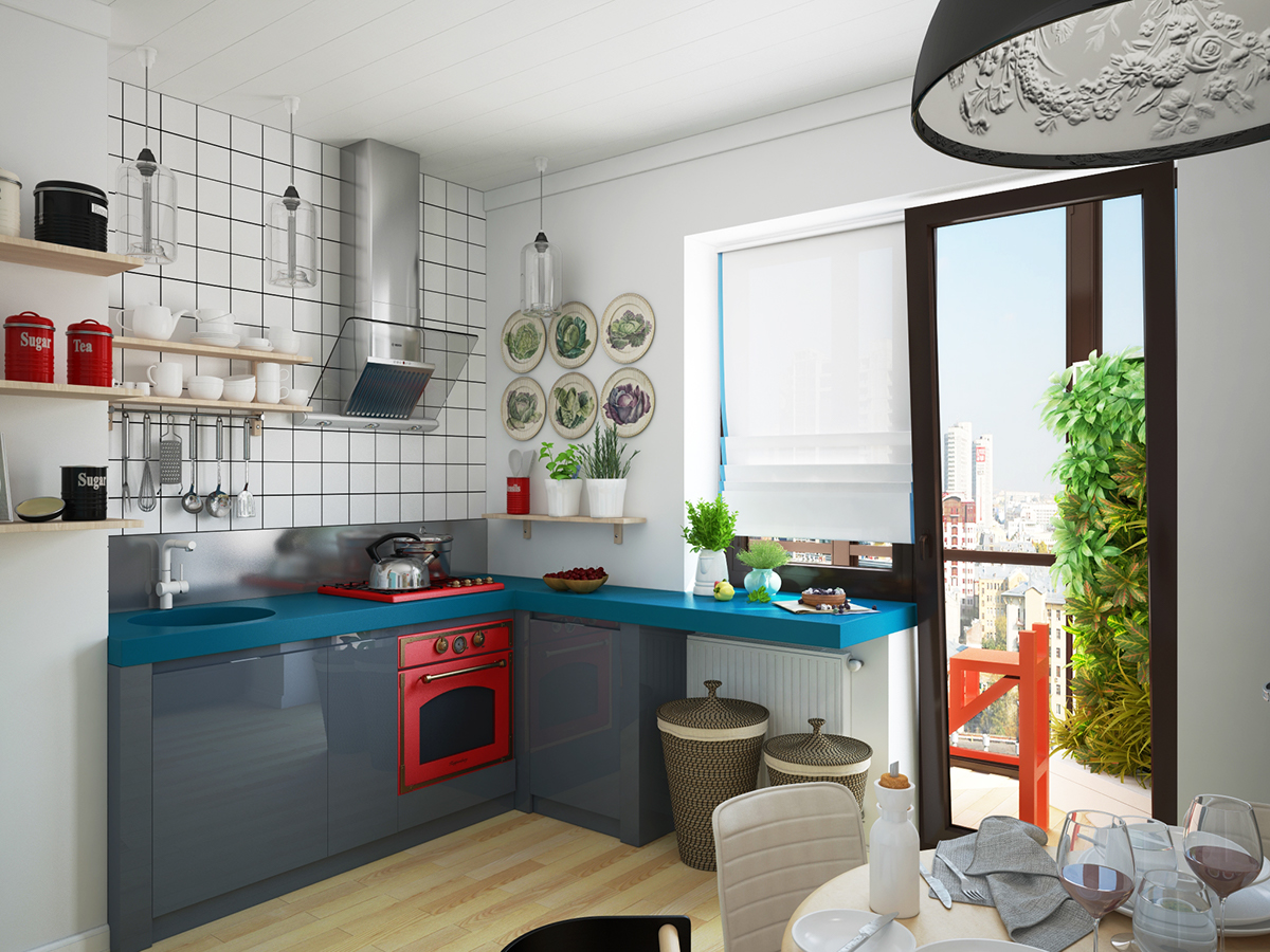 Fajno fajnodesign  design Interior story toy wood kitchen интерьер Brest belarus moskow