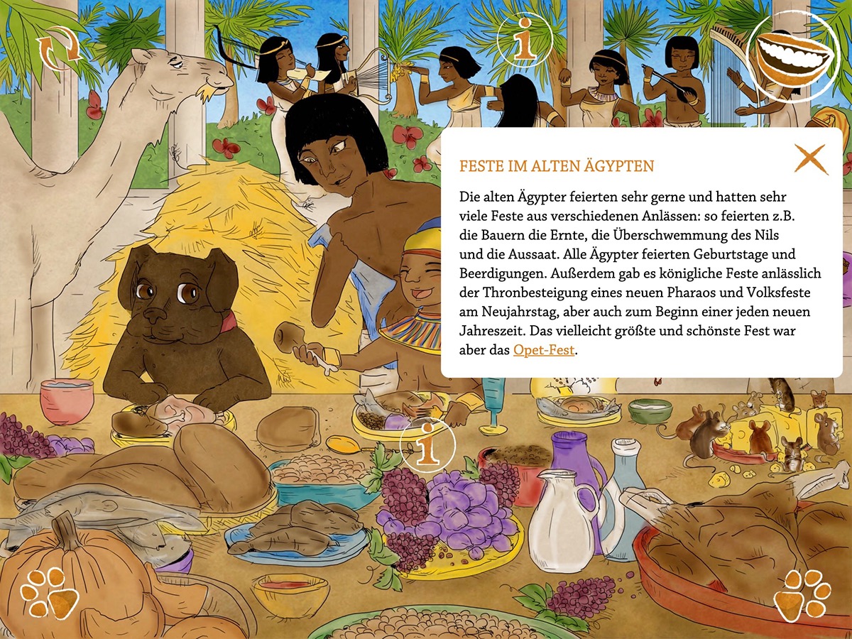 interaction Book für Children kinderbuch app learning Lernen history geschichte