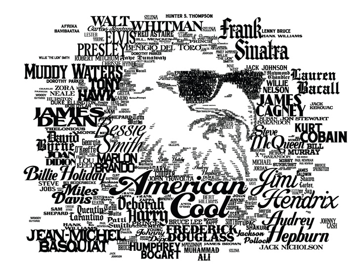 eagle type names color collage Shades White smithsonian npg american cool