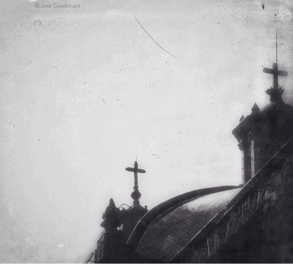 Iglesia  Arquitectura CRUZ Fotografia blanco y negro