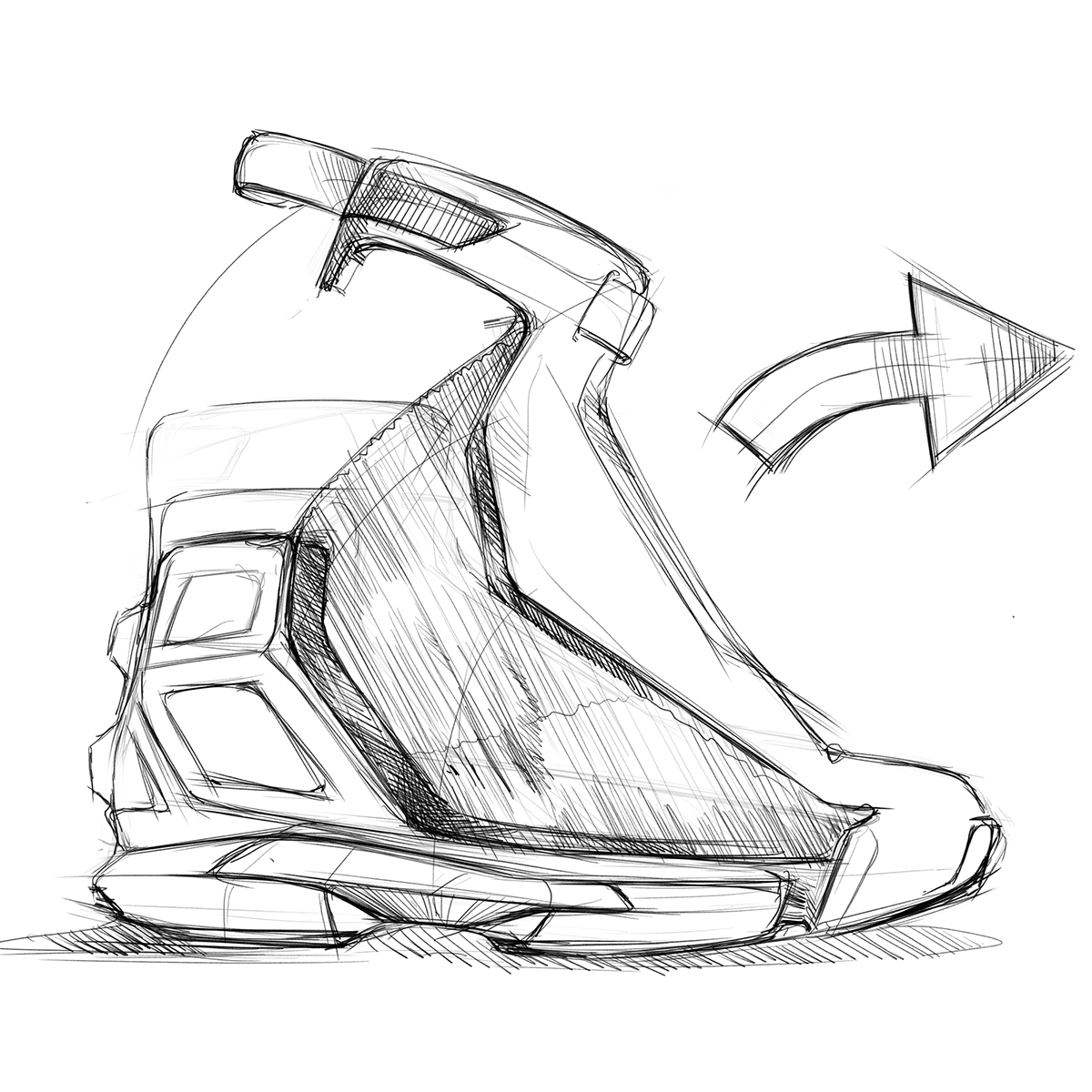 footwear. design. doodle. sketch. industrial design.