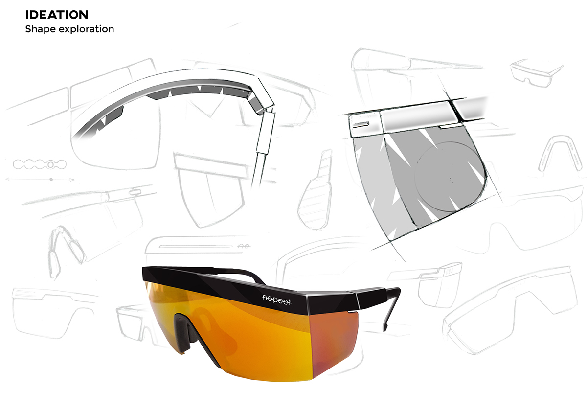 Nopeet eyewear Sunglasses sports nopeet 2025 lens Performance Sportswear glasses Shades