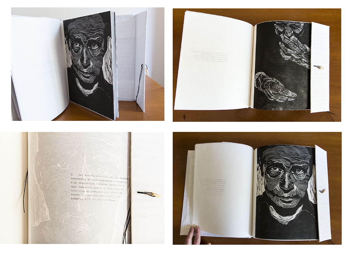 printmaking book artistbook print linocut linoleum