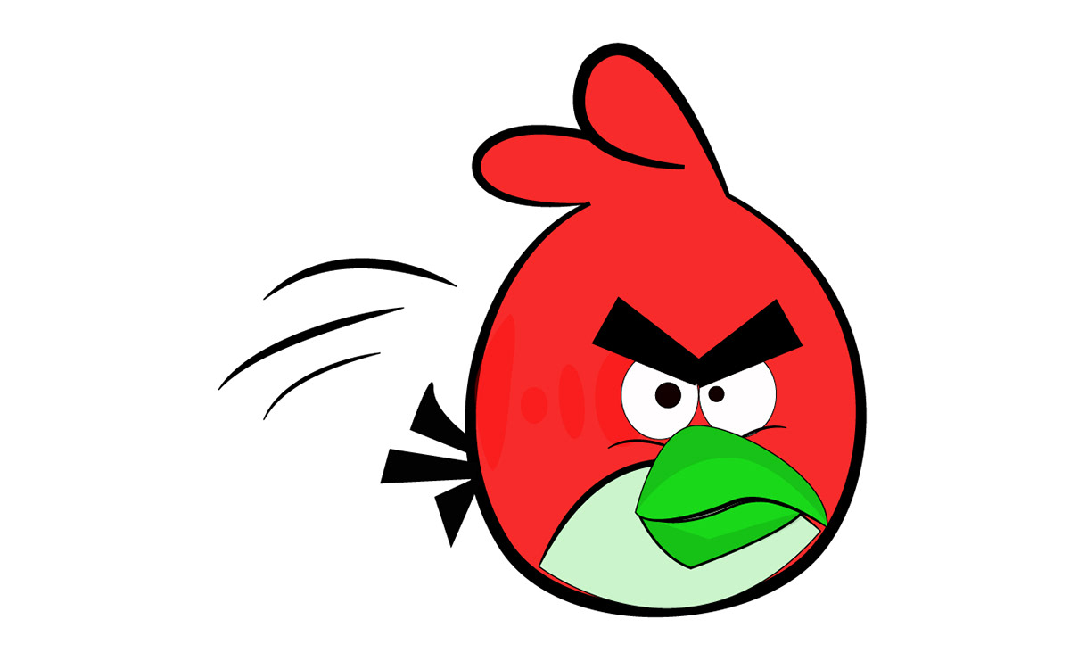 angry birds graphics vector