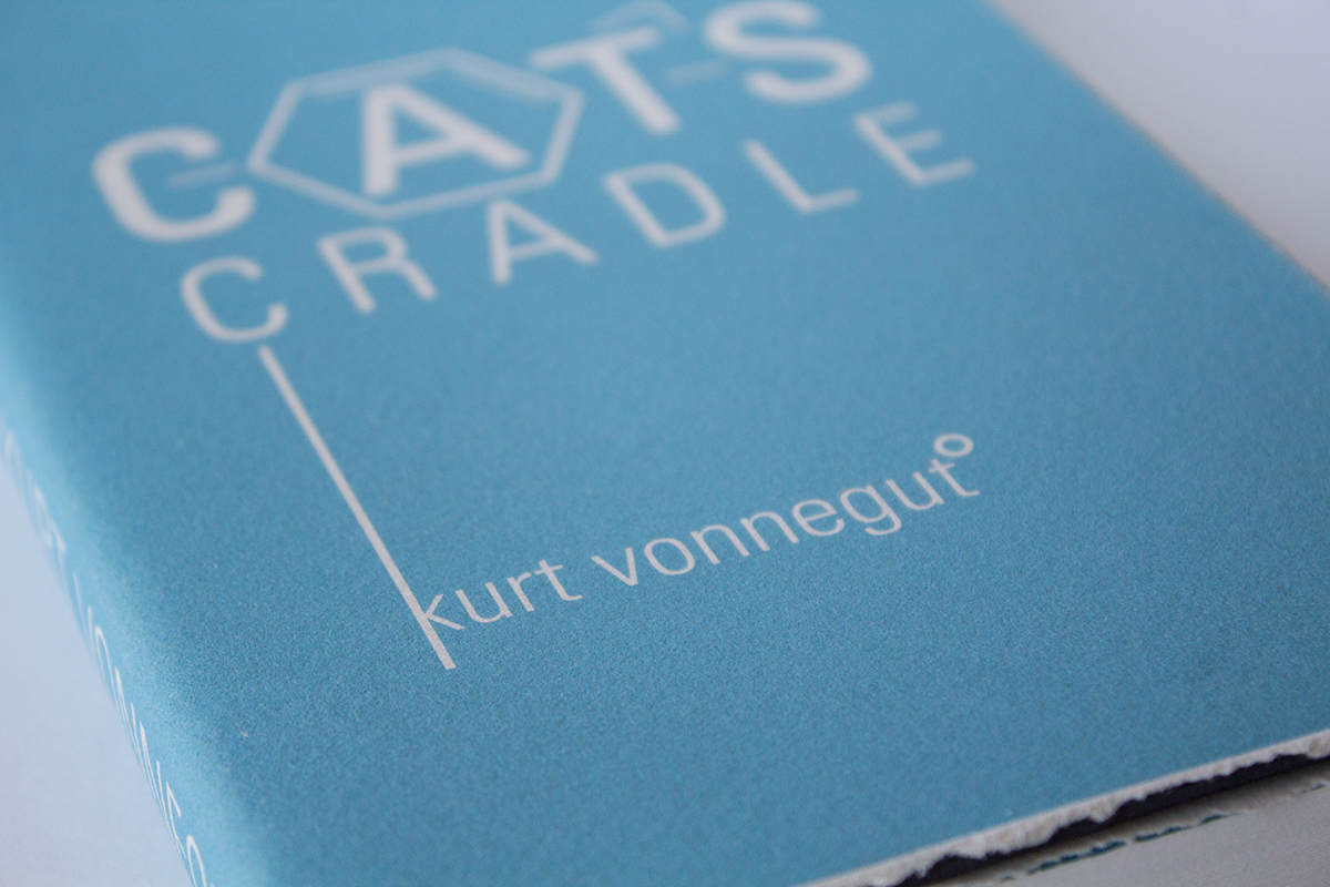 book cover type Kurt Vonnegut cat's cradle