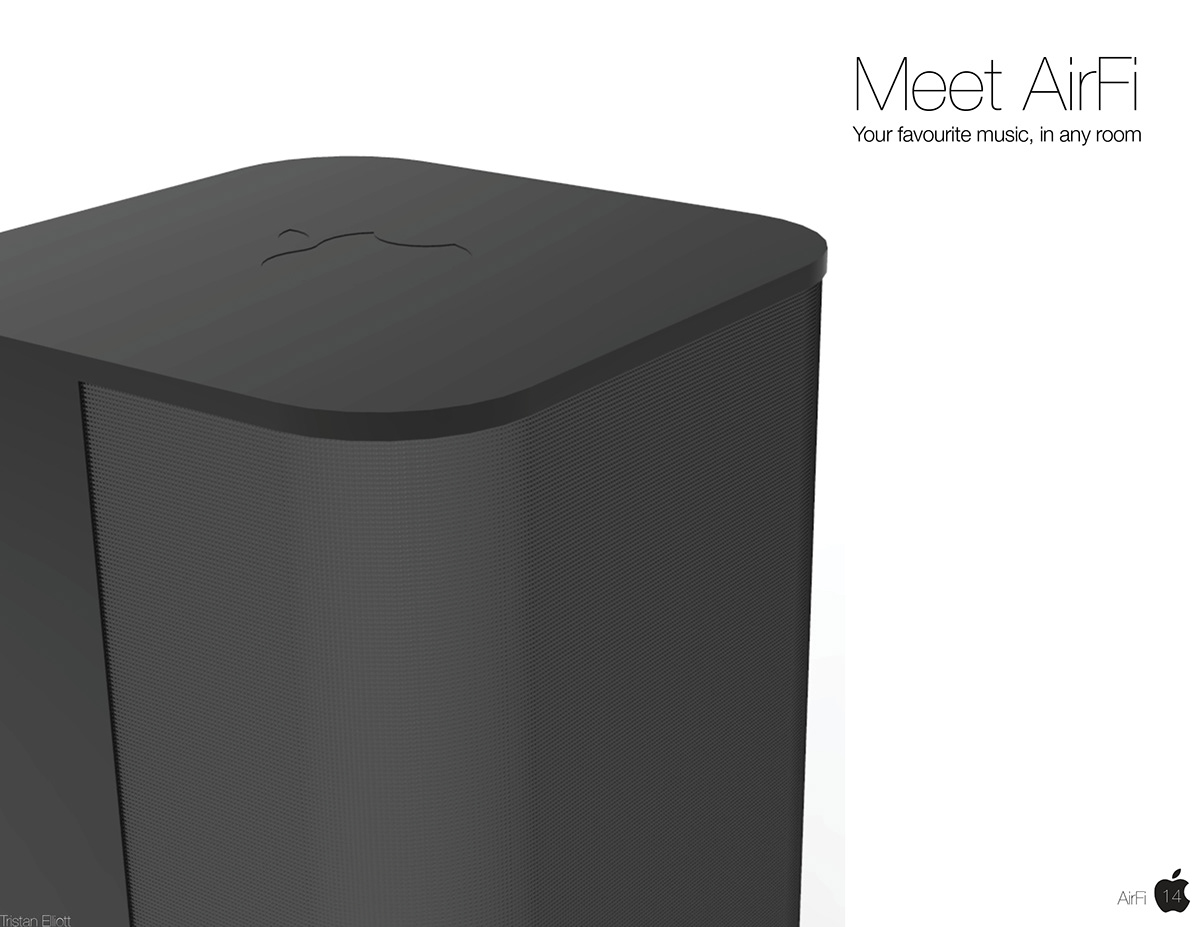 apple speakers airplay brand mentor iphone iPad ios Mavericks itunes