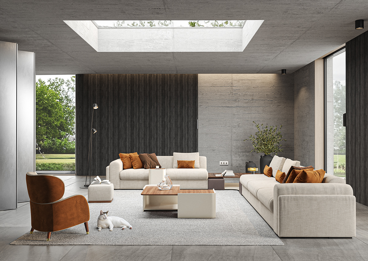 interior design  visualization modern archviz Render corona 3ds max