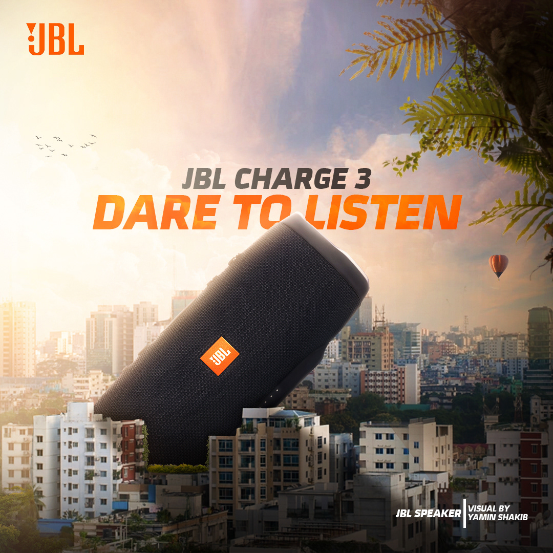 sound music artwork JBL Speaker ads Social media post Advertising  campaign Socialmedia trend