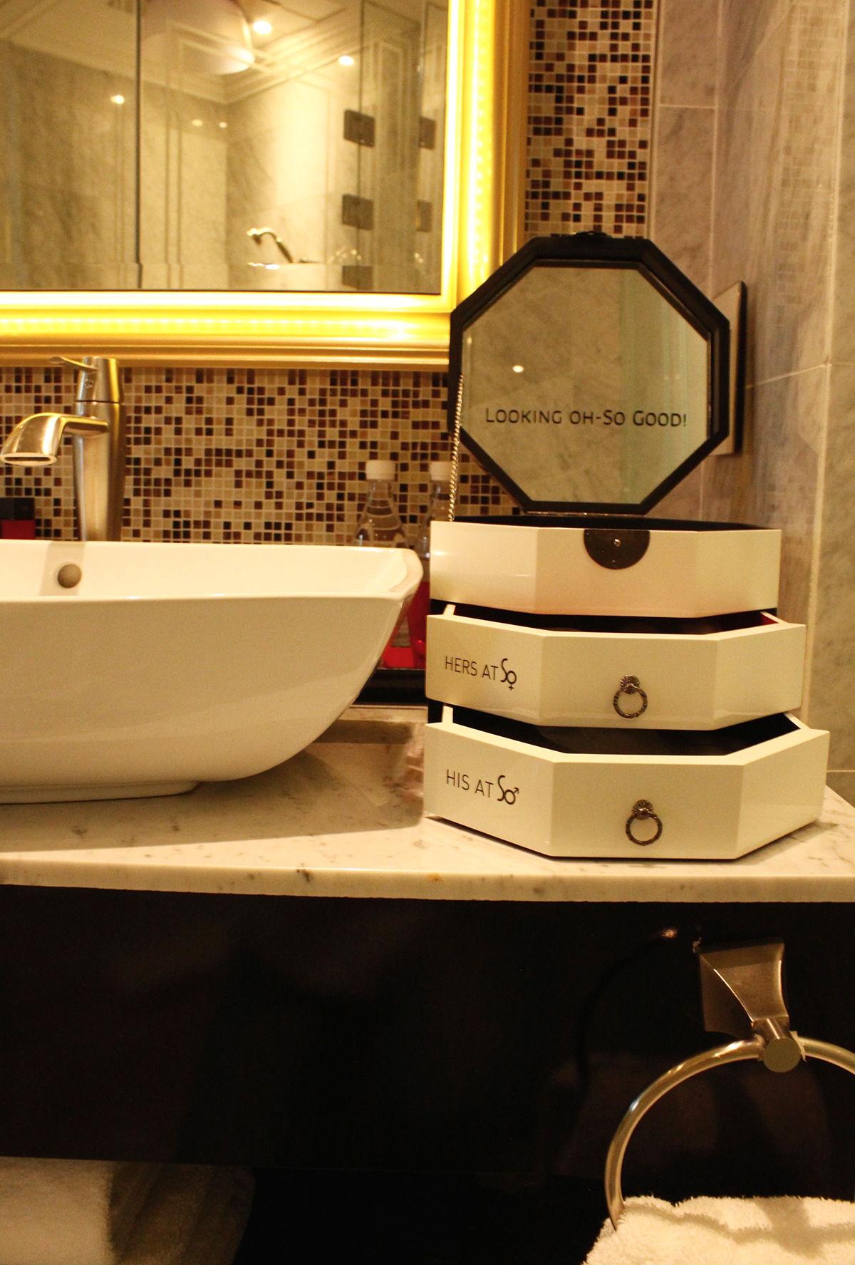 pattern design amenities pens luxury hotel bathroom Water Bottles graphic