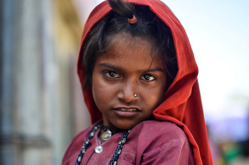India Rajasthan kids portraits Travel