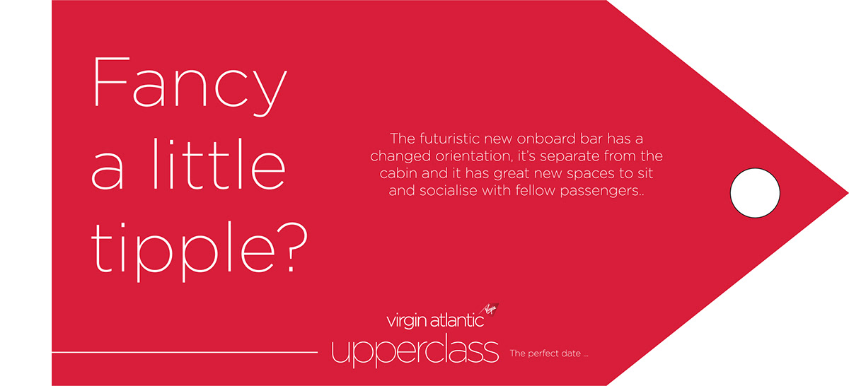 Virgin Atlantic  Upper class FMP SILK first date first time date