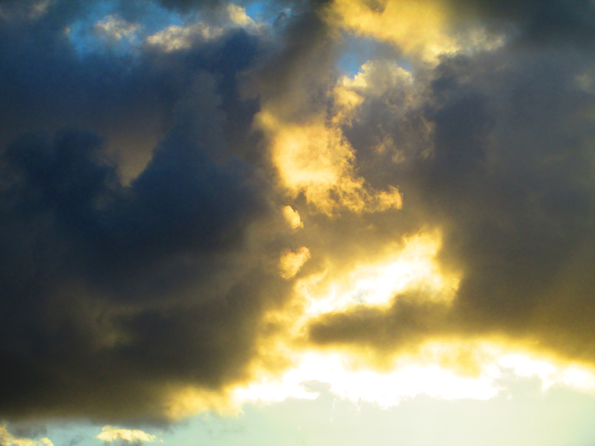 clouds  Vanilla Sky october November sunset blue