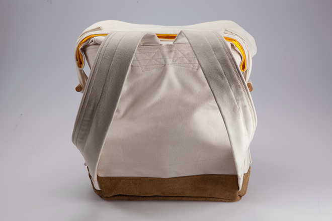 bag utility simple canvas cotton TYVEK kevlar spectra dyneema industrial rolltop Roll top backpack