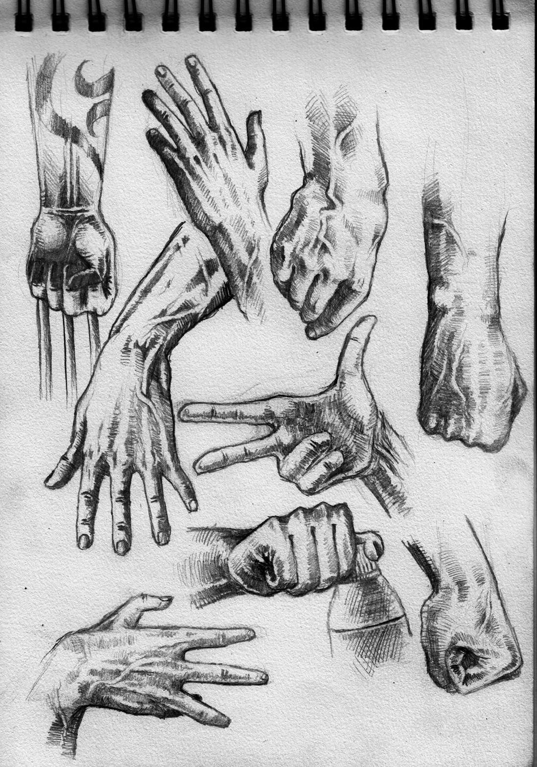 hands graphite mechanical pencil traditional traditional drawing studies anatomy