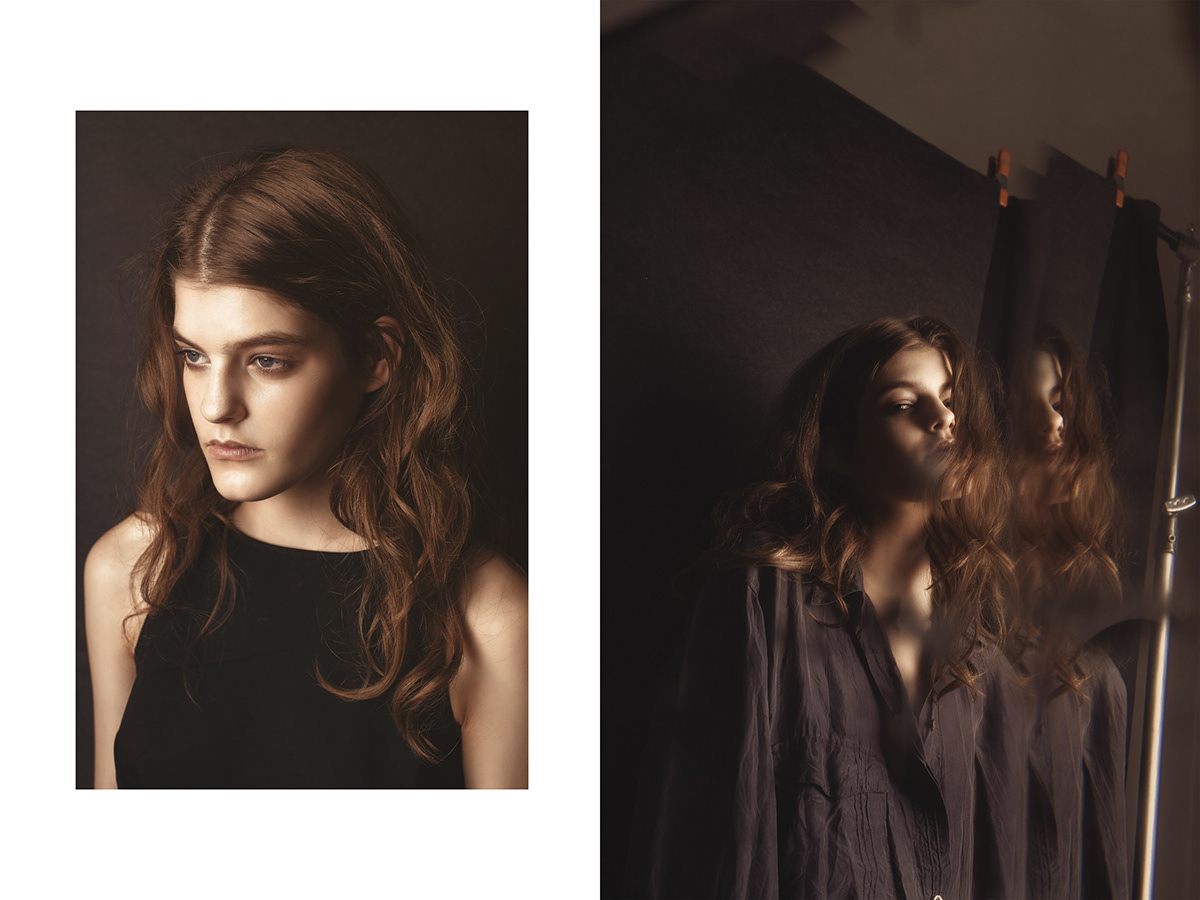 fashion photography model Make Up styling  editorial Kia Low Andrea Baioni