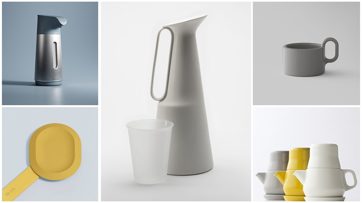 design product design  kitchen ware housewares KitchenTools industrial design  3D Render sketches