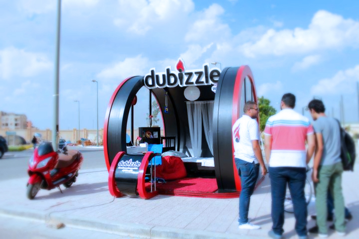 dubizzle Event 3D counter Stand Exhibition  new design booth Display sell coca pepsi photo graffitii
